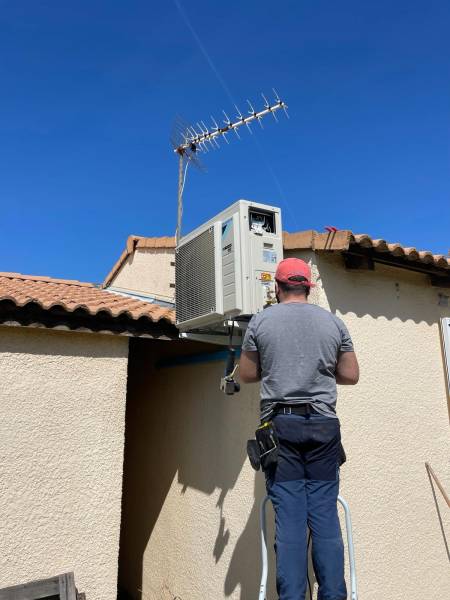 installation climatisation gros volume salon de provence